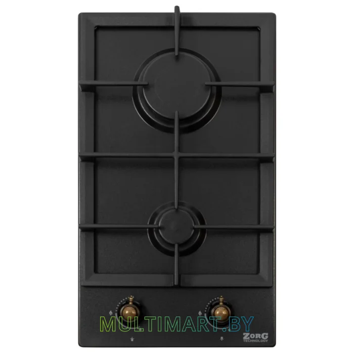 Газовая варочная панель ZorG Technology BL Domino rustical + black (EMY)